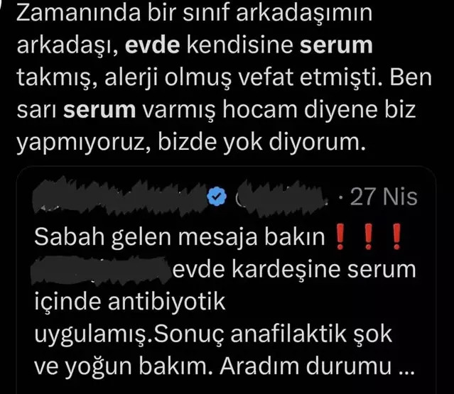 Ölüme götürüyor... 'Evde kokteyl serum' çılgınlığı!