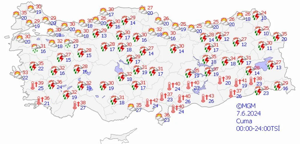 Cuma günü dikkat: Sağanak yağışlar geri geliyor! 