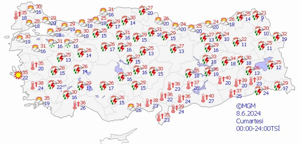 Cuma günü dikkat: Sağanak yağışlar geri geliyor! 