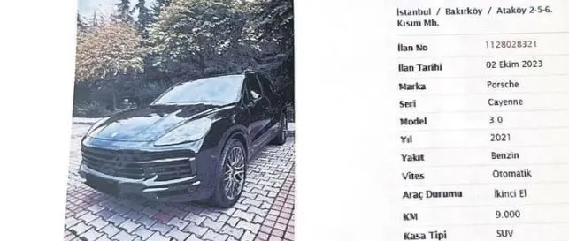 Akılalmaz dolandırıcılık: 6.5 milyonluk Porsche vurgunu!