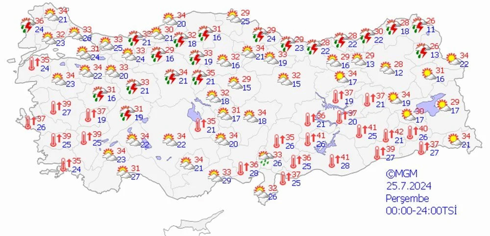 Meteoroloji uyardı: Sıcaklıklar 40 dereceyi geçecek!