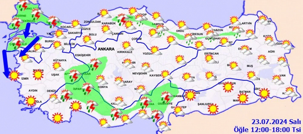 Beklenen sağanak İstanbul'a serinlik getirecek mi?