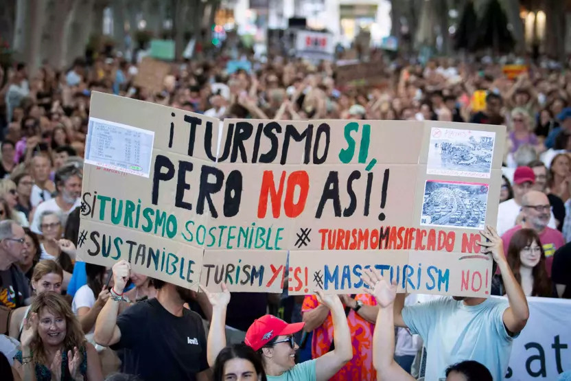 İspanya’da aşırı turizme karşı protestolar sürüyor!