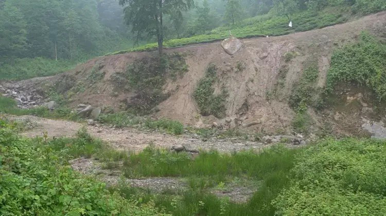 Rize'ye sel kapanı