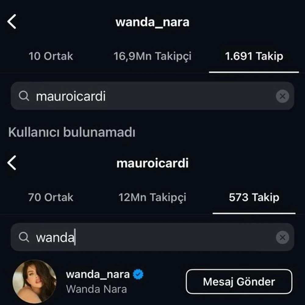 Arjantin basını yazdı: Wanda Nara'dan boşanma kararı!