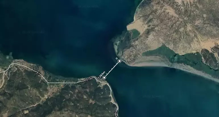 Eğirdir Gölü'nün bölünmesine 1.2 kilometre kaldı!