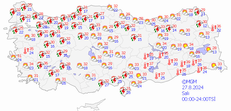 Meteoroloji'den sağanak uyarısı: Bölge bölge şiddetlenecek!