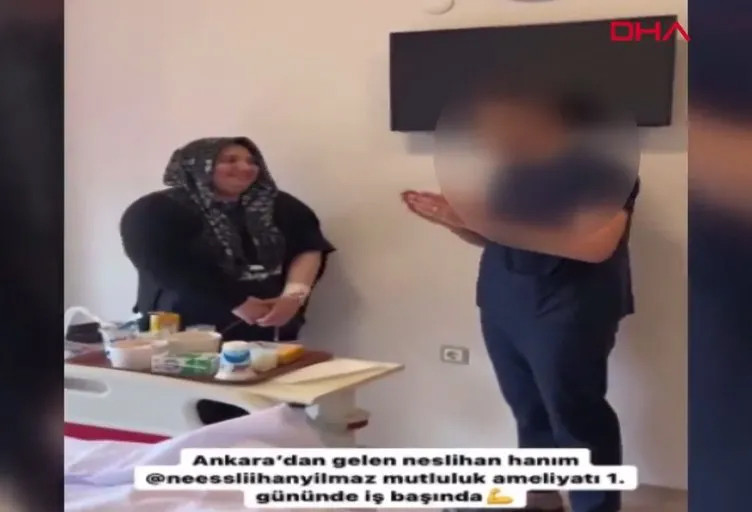 Mide ameliyatı sonrası ölen kadının videosu ortaya çıktı!