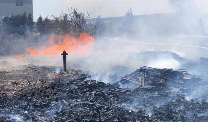 O kentte 3 ayda tam 50 fabrika küle döndü