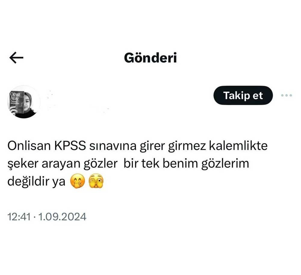 KPSS'den çıkan adayların ortak sorusu: Neden şeker vermediniz?