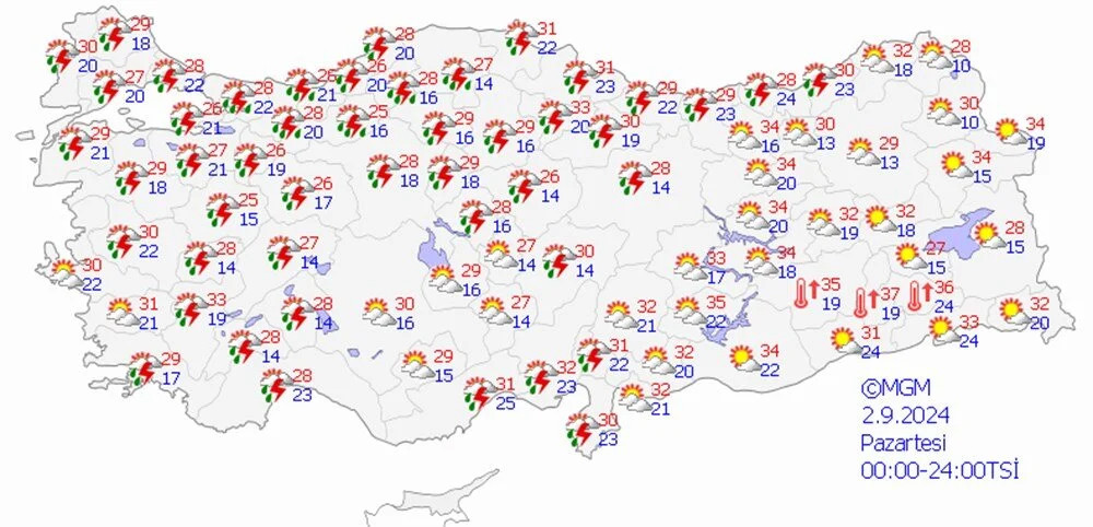 İstanbul ve 5 il için sağanak uyarısı!