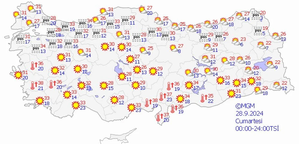 Soğuk hava geliyor: Sıcaklıklar hızla düşecek!