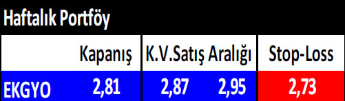 15 hisselik haftalık portföy önerisi