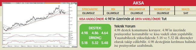 22 hisselik öneri listesi