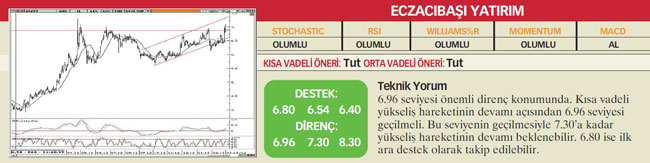 22 hisselik teknik analiz