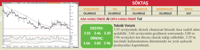 22 hisselik teknik analiz