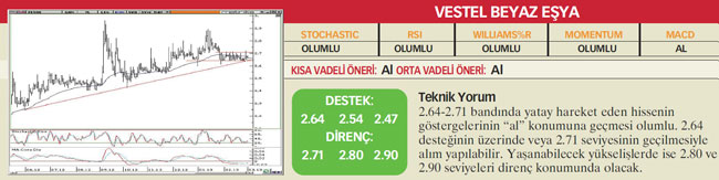 22 hisselik teknik analiz