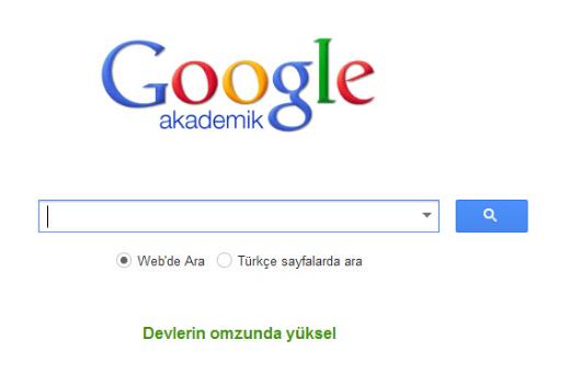 Google'ın bilinmeyen servisleri