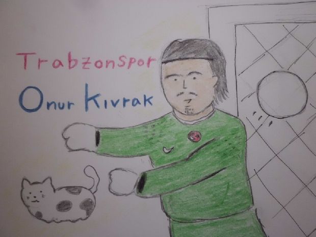 Türk futbolunu çiziyor 