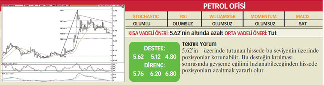 22 hisselik teknik analiz