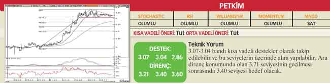 17 hisselik teknik analiz