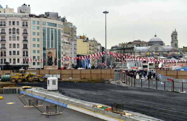 Taksim Proje'sinde sona yaklaşıldı