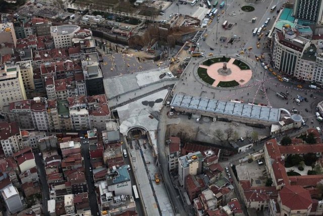 Taksim Proje'sinde sona yaklaşıldı