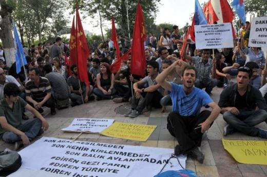 Türkiye Gezi Parkı için uyumadı