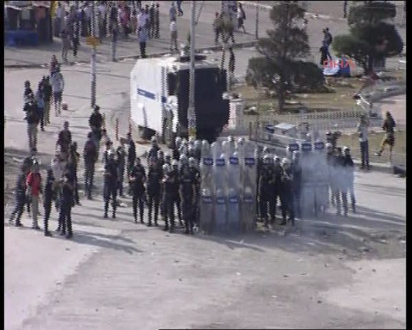 Taksim'e polis müdahalesi