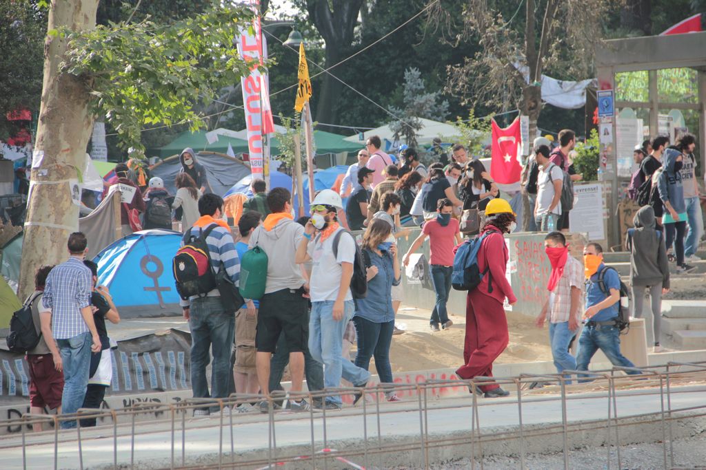 Taksim'e polis müdahalesi