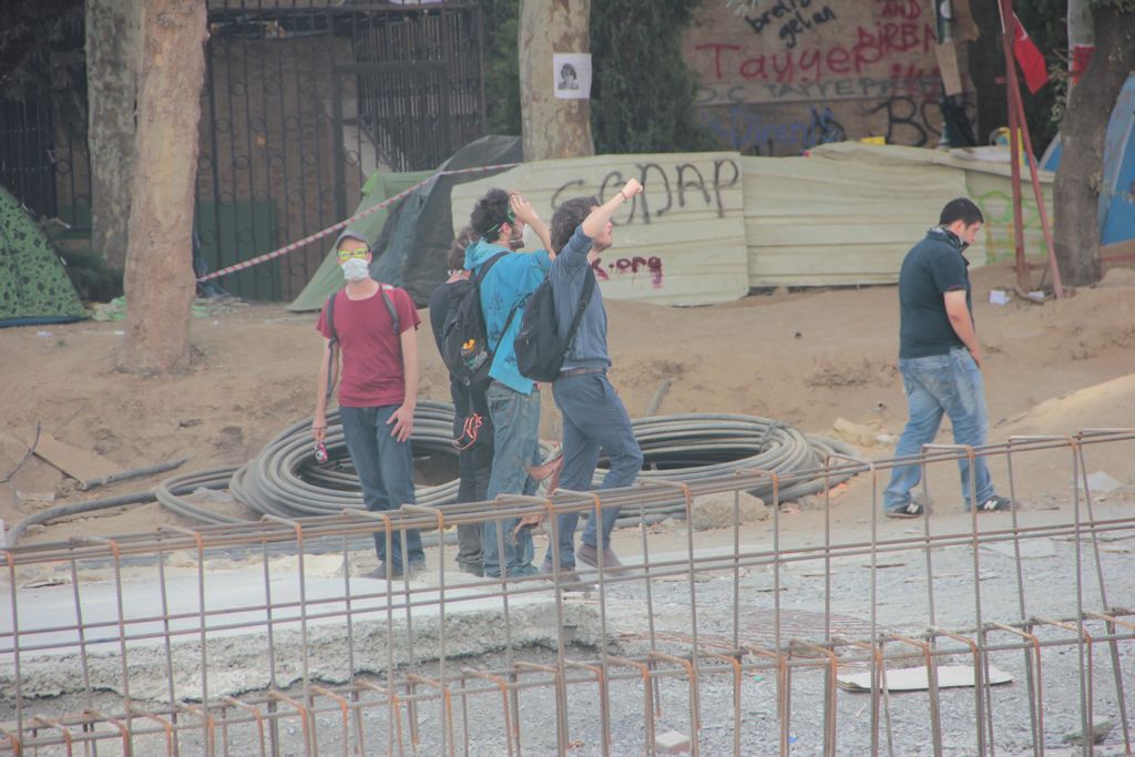 Taksim'e polis müdahalesi