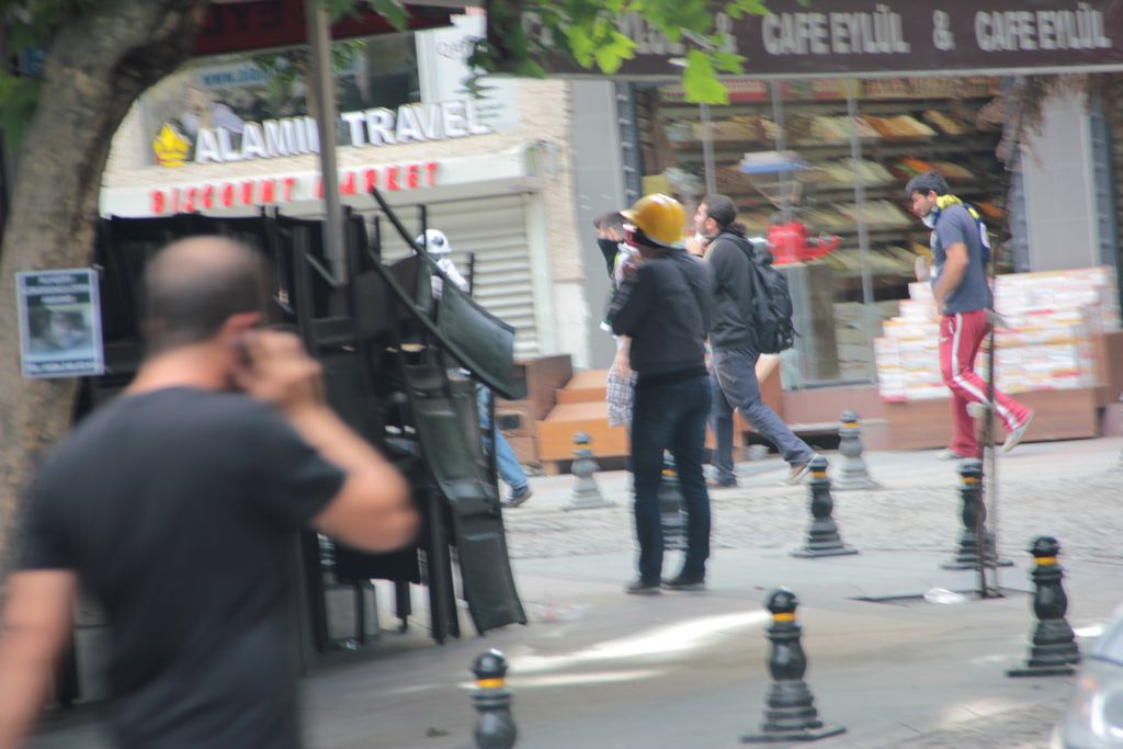 Taksim'e polis müdahalesi