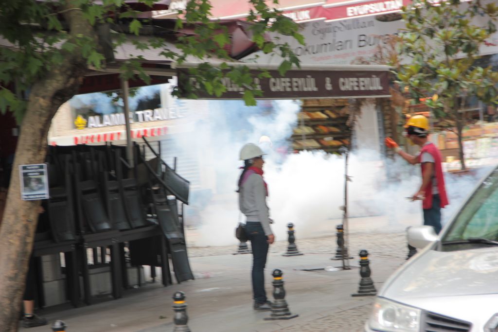 Taksim'e polis müdahalesi