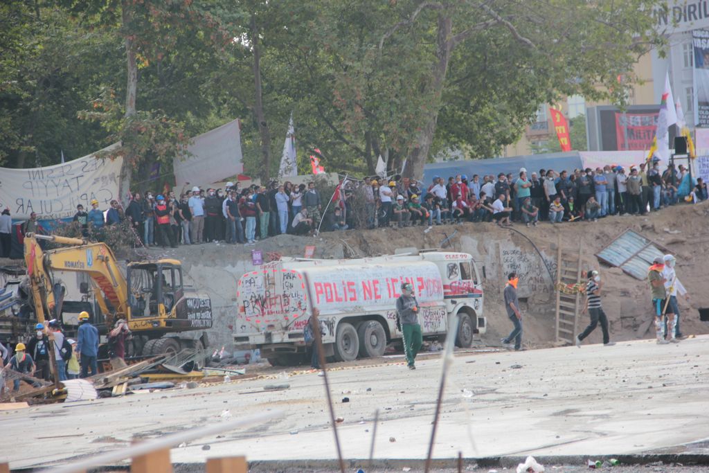 Taksim'e polis müdahalesi