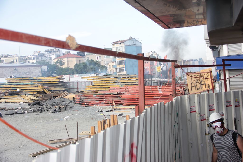 Taksim'e polis müdahalesi