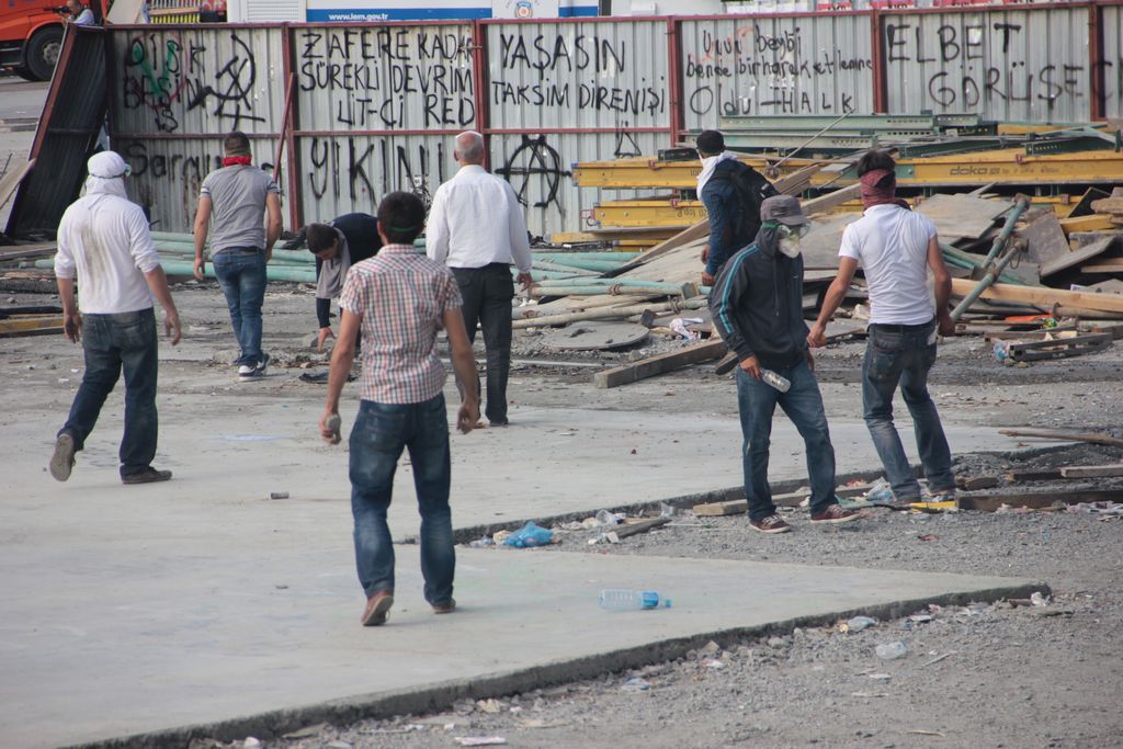 Taksim'e polis müdahalesi