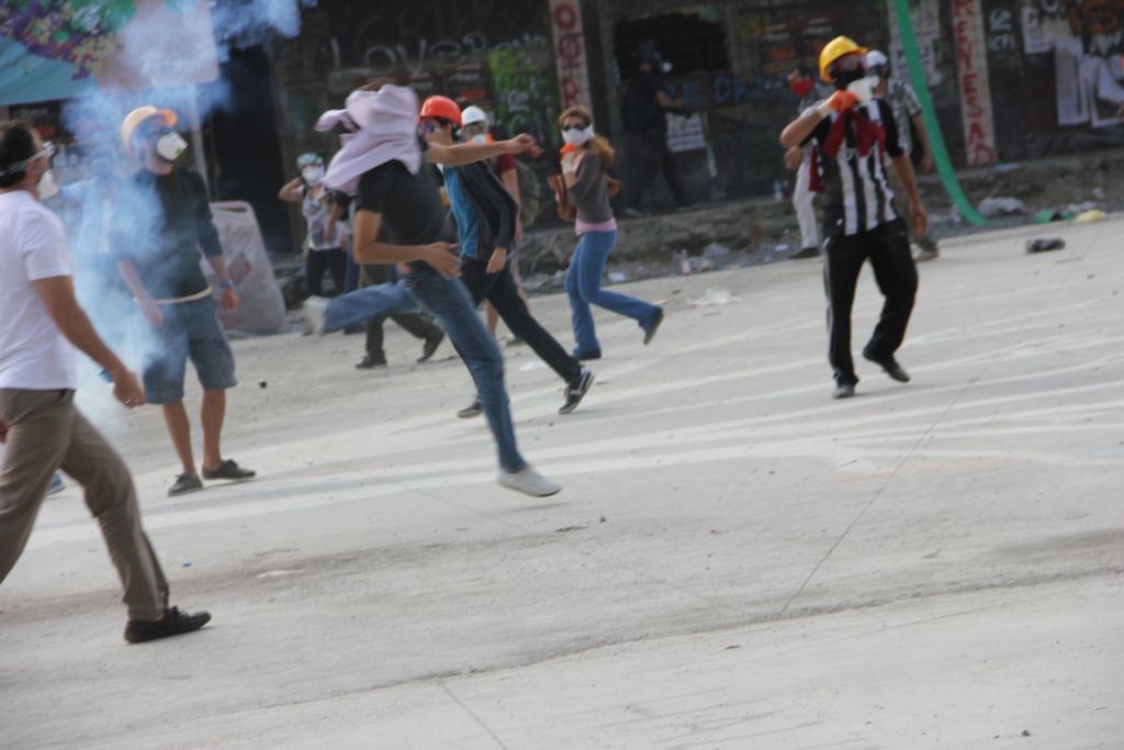 Taksim'e polis müdahalesi