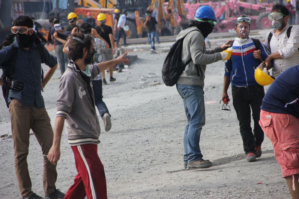 Taksim'e polis müdahalesi