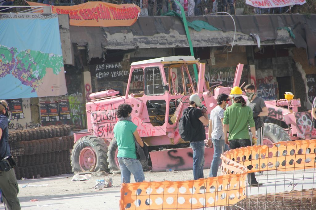 Taksim'e polis müdahalesi