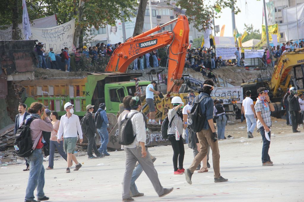 Taksim'e polis müdahalesi