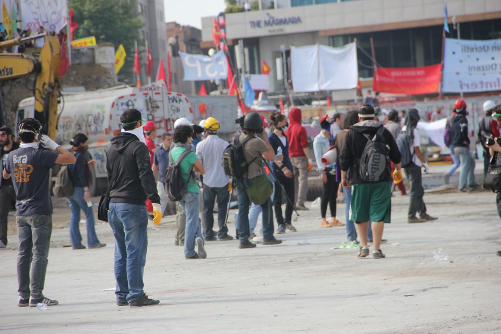 Taksim'e polis müdahalesi