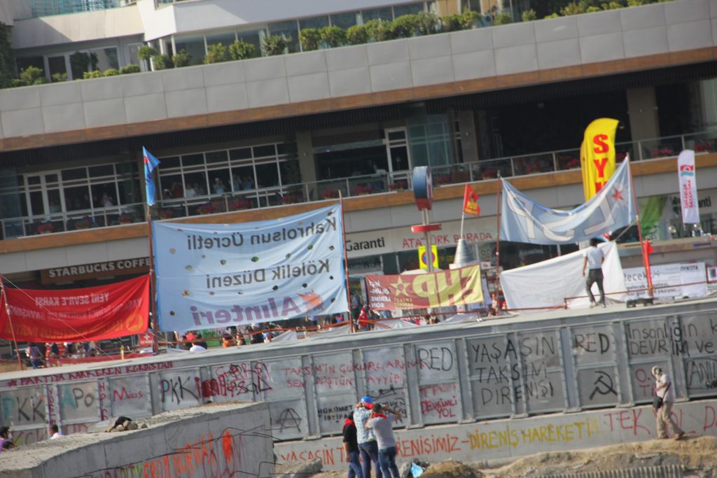 Taksim'e polis müdahalesi