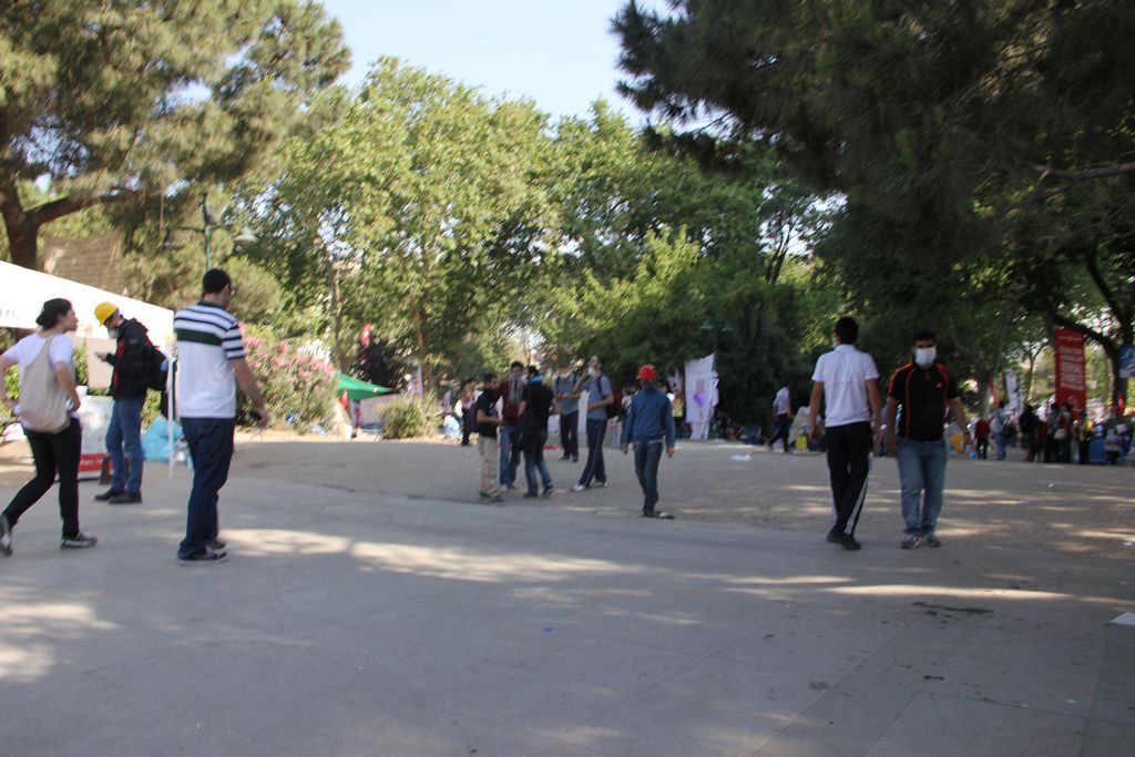 Taksim'e polis müdahalesi