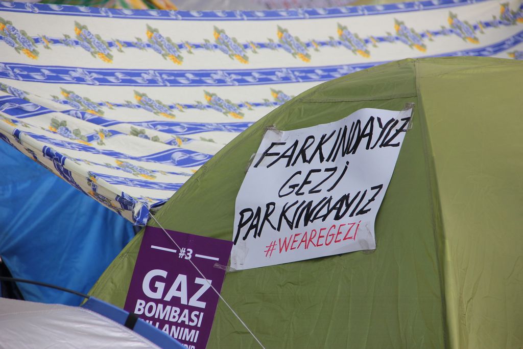 Taksim'e polis müdahalesi