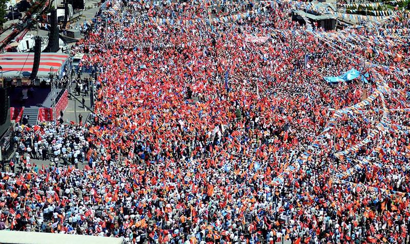 AK Parti Kayseri mitingi