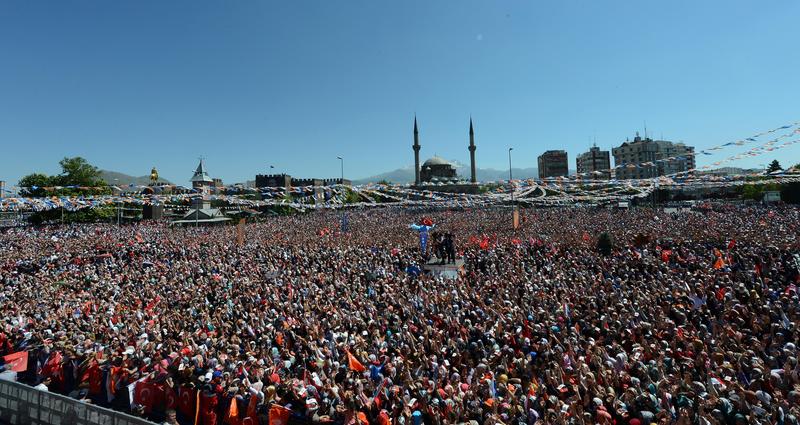 AK Parti Kayseri mitingi