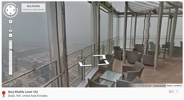 Google ile Burj Khalifa ekranlarınızda