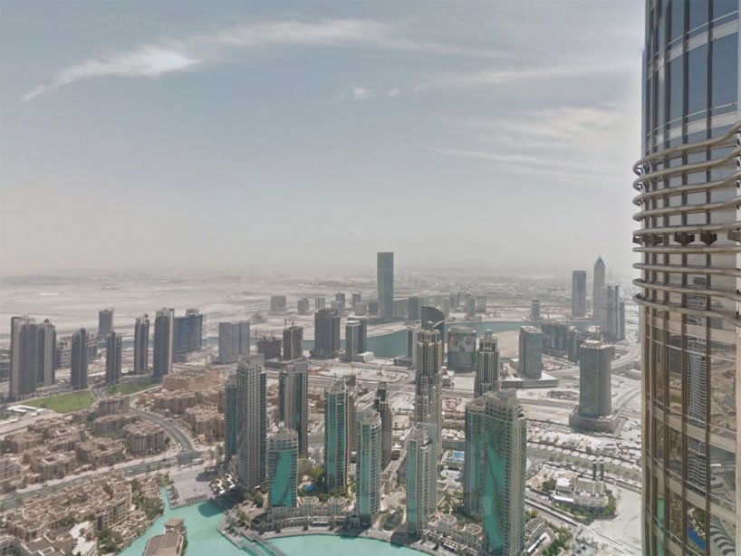 Google ile Burj Khalifa ekranlarınızda