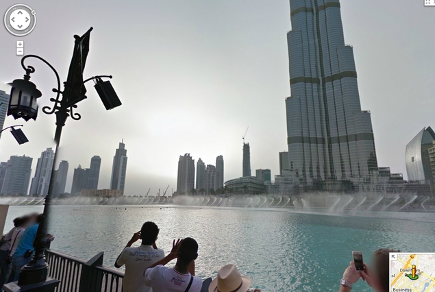 Google ile Burj Khalifa ekranlarınızda