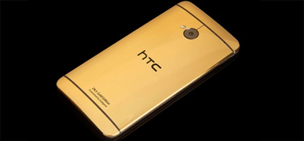 Altın ve platin kaplama HTC One